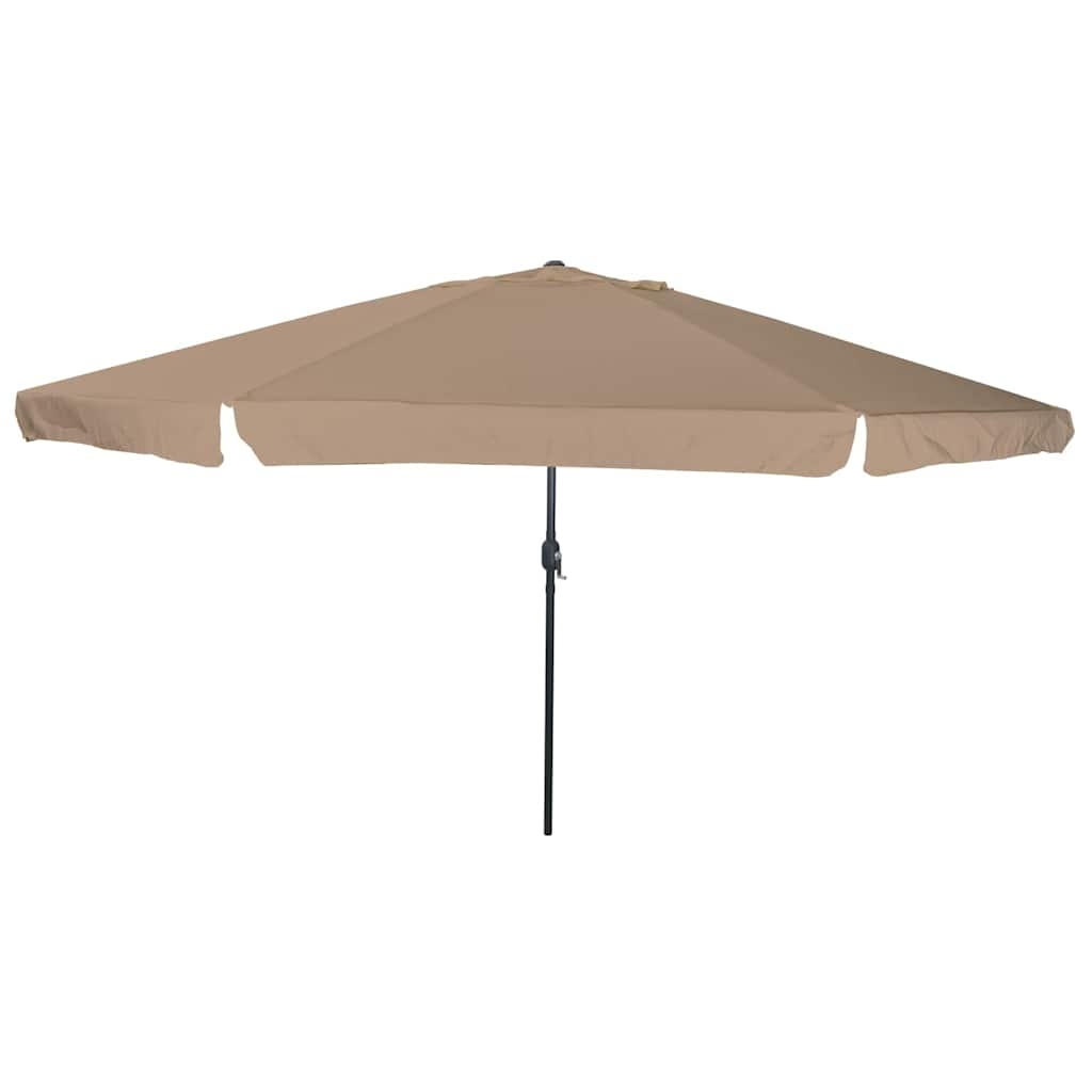 42003639 1 Umbrelă de grădină, ø395x245 cm, taupe Umbrelă de grădină, ø395x245 cm, taupe