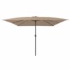 42003655 1 Umbrelă de grădină pătrată, 295x245 cm, taupe 42003655 1