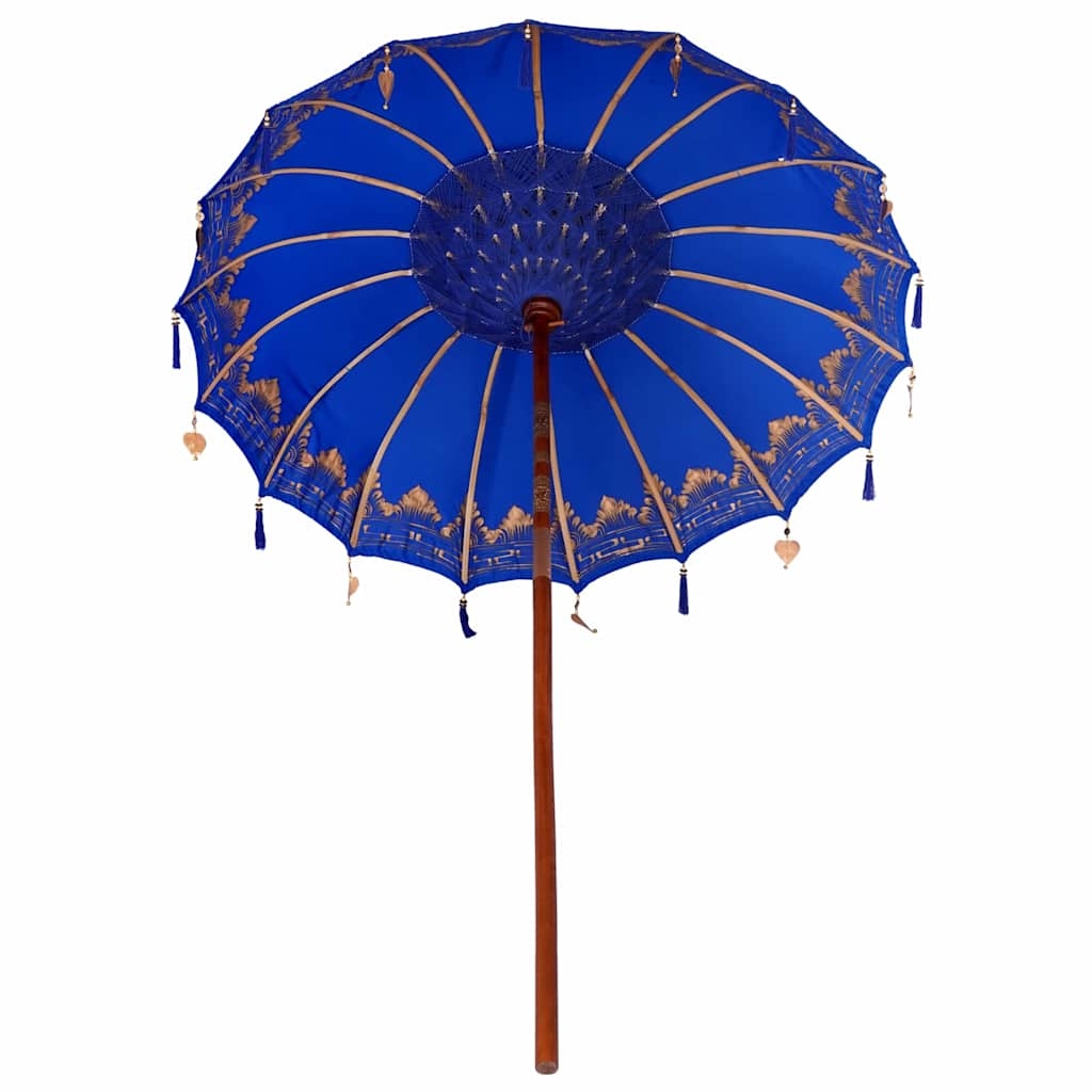 42006456 3 Parasol Balinez albastru (180-190) x 260 cm Parasol Balinez albastru (180-190) x 260 cm - imagine 3