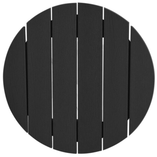 42006608 8 Masă de bar Negru 55 x 55 x 107 cm HDPE 42006608 8