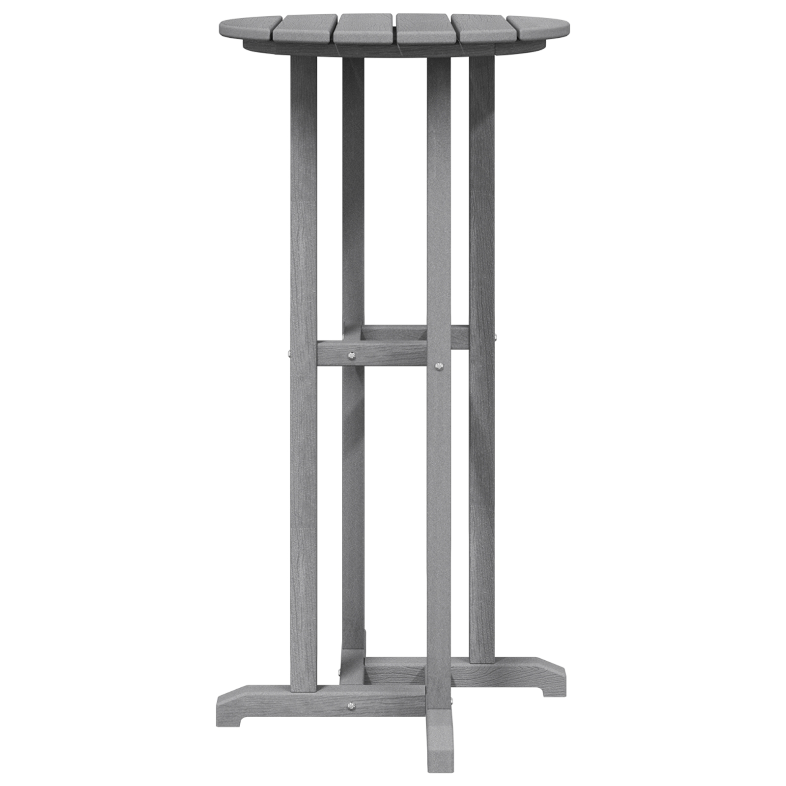 42006609 5 Masă de bar Gri deschis 55 x 55 x 107 cm HDPE Masă de bar Gri deschis 55 x 55 x 107 cm HDPE - imagine 5