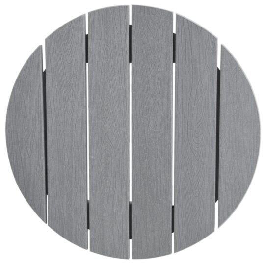 42006609 8 Masă de bar Gri deschis 55 x 55 x 107 cm HDPE 42006609 8