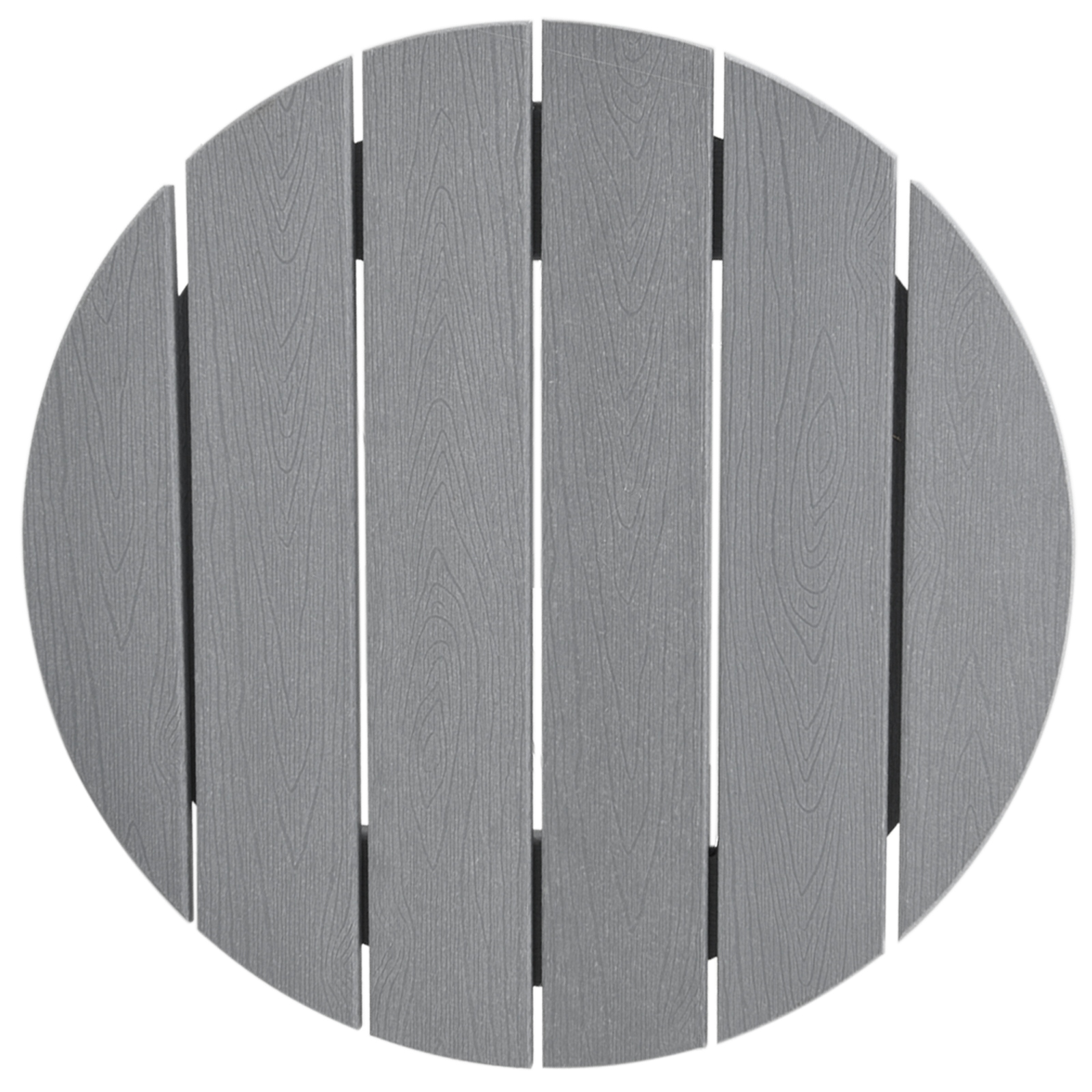 42006609 8 Masă de bar Gri deschis 55 x 55 x 107 cm HDPE Masă de bar Gri deschis 55 x 55 x 107 cm HDPE - imagine 8