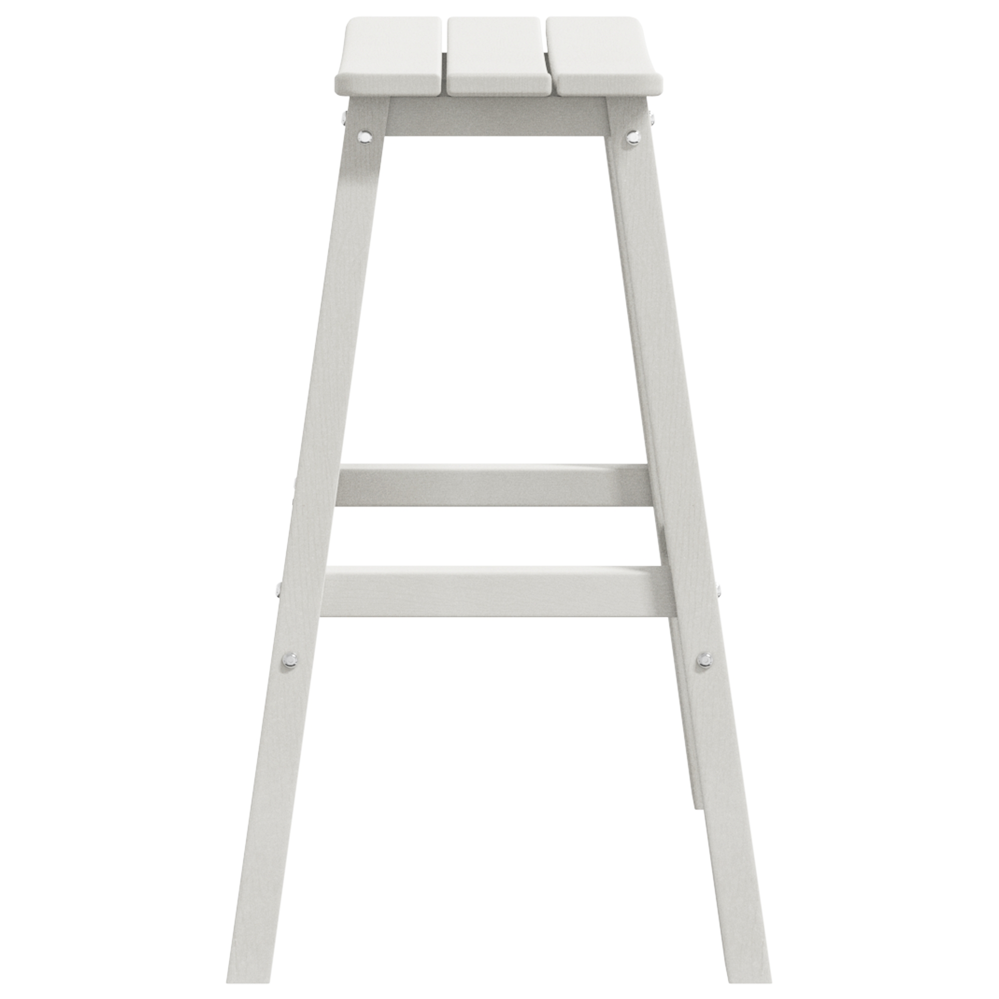 42006610 6 Scaun de bar 2 pcs Alb 52 x 43 x 73.5cm HDPE Scaun de bar 2 pcs Alb 52 x 43 x 73.5cm HDPE - imagine 6