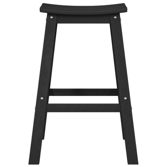 42006611 5 Scaun de bar 2 pcs Negru 52 x 43 x 73.5cm HDPE 42006611 5