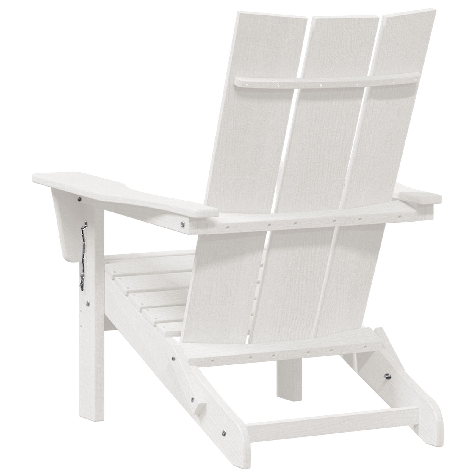 42006617 6 Scaun pliabil Adirondack Alb 74.5 x 80.5 x 90 cm HDPE Scaun pliabil Adirondack Alb 74.5 x 80.5 x 90 cm HDPE - imagine 6