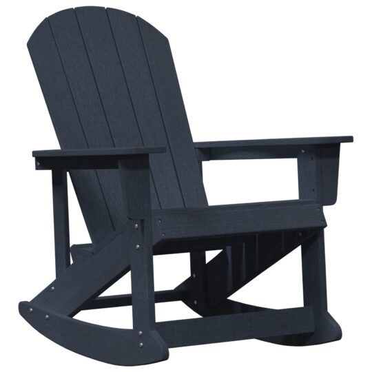 Alternative view of Scaun rocking Adirondack Bleumarin 73.5 x 92 x 90cm Plastic