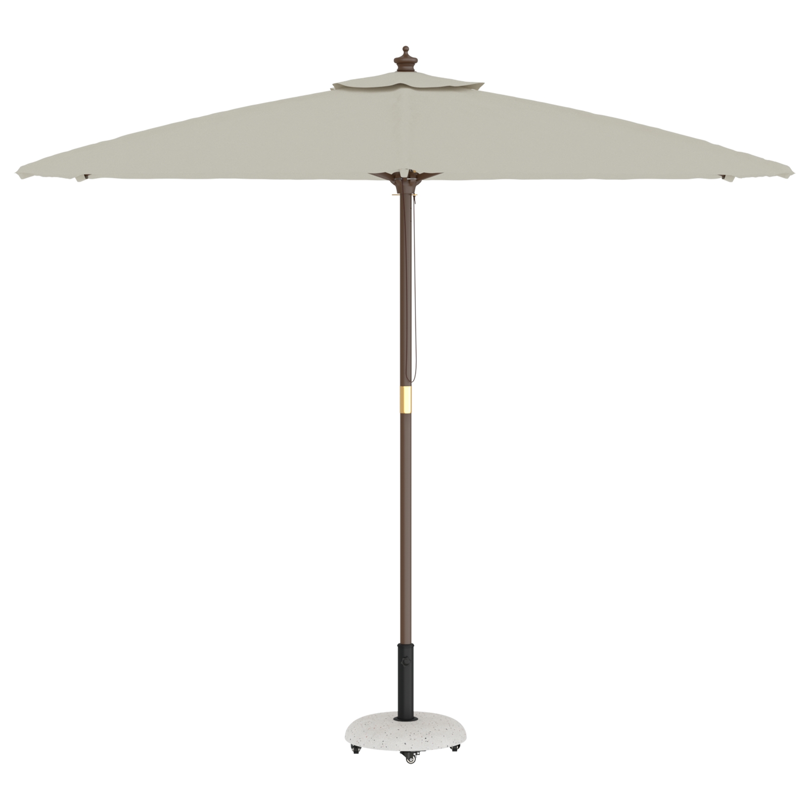 42007322 3 Bază pentru umbrelă Alb și negru 45 x 45 x 40 cm Beton și metal Bază pentru umbrelă Alb și negru 45 x 45 x 40 cm Beton și metal - imagine 3