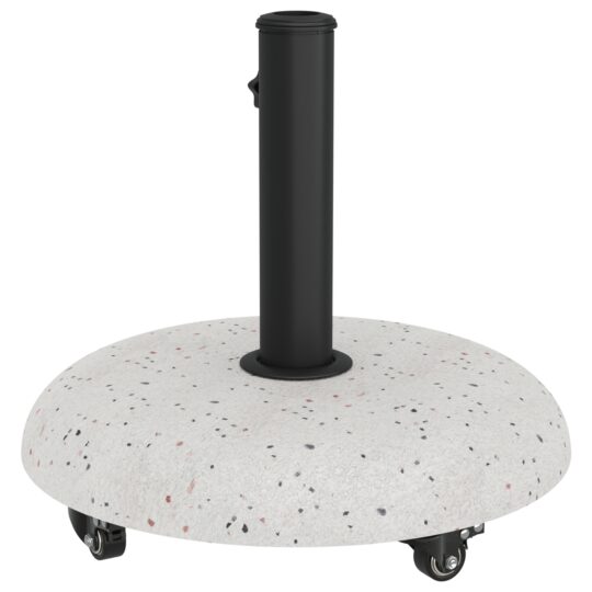 42007322 7 Bază pentru umbrelă Alb și negru 45 x 45 x 40 cm Beton și metal 42007322 7