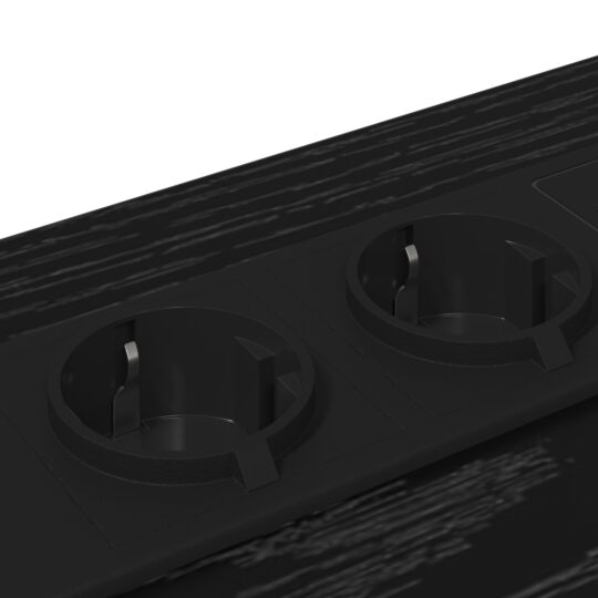 859420 9 Dulap de noapte Stejar negru 42 x 41 x 56 cm Lemn compozit 859420 9