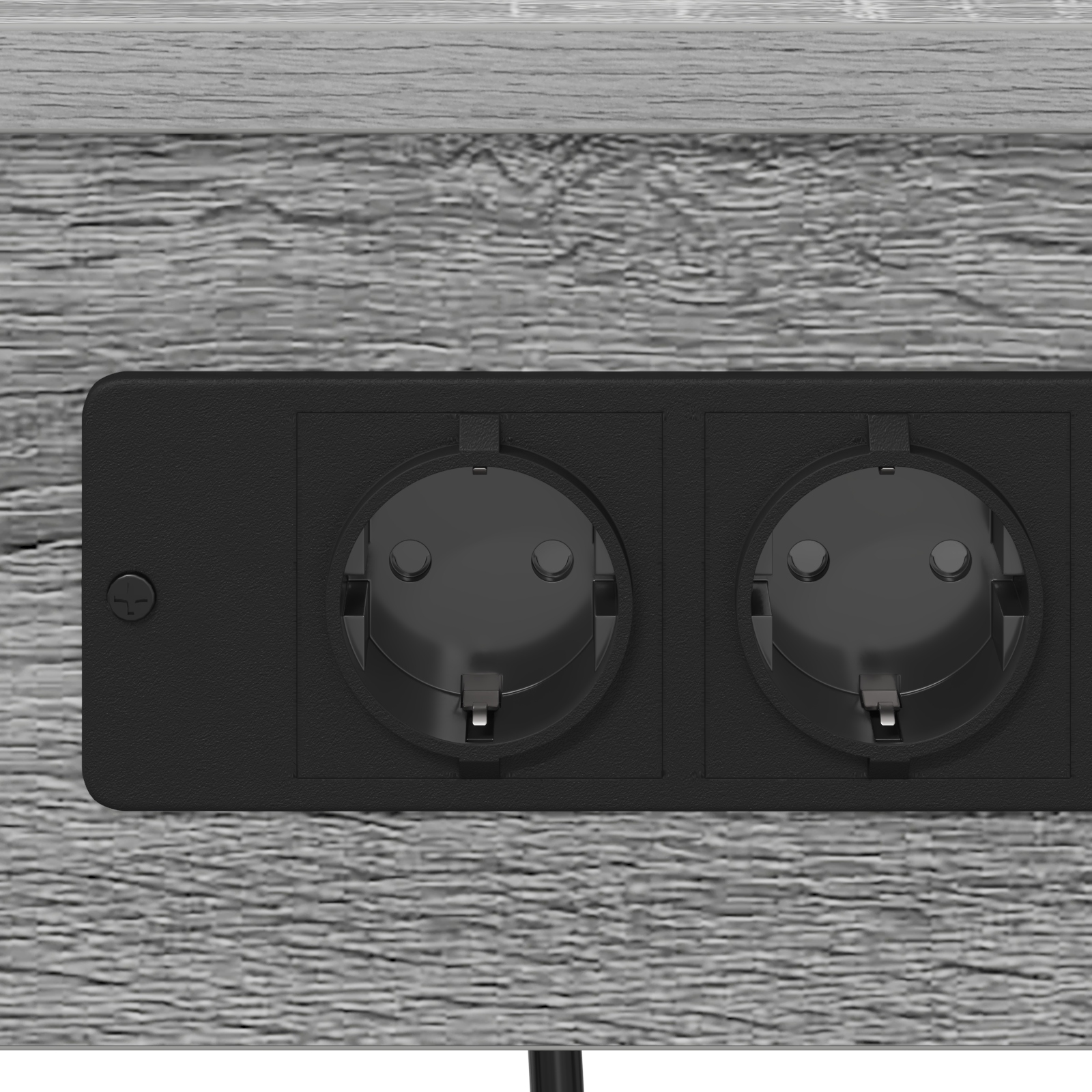 859522 9 Cabinet de noptiere cu stație de încărcare 2 pcs sonoma gri Cabinet de noptiere cu stație de încărcare 2 pcs sonoma gri - imagine 9