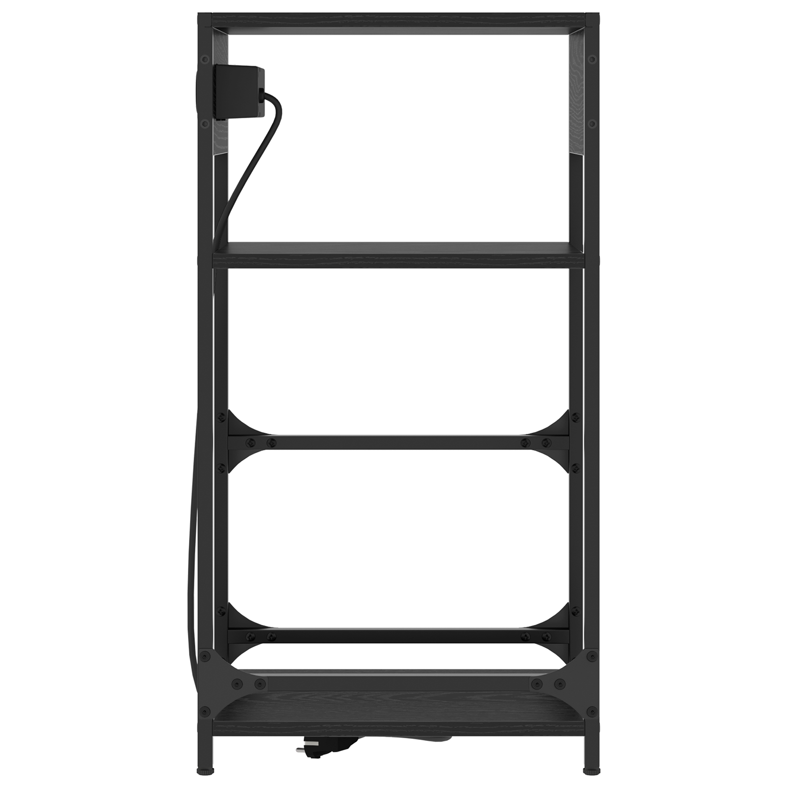 859570 7 Dulap de noapte Stejar negru 40 x 27 x 76 cm Lemn compozit Dulap de noapte Stejar negru 40 x 27 x 76 cm Lemn compozit - imagine 7