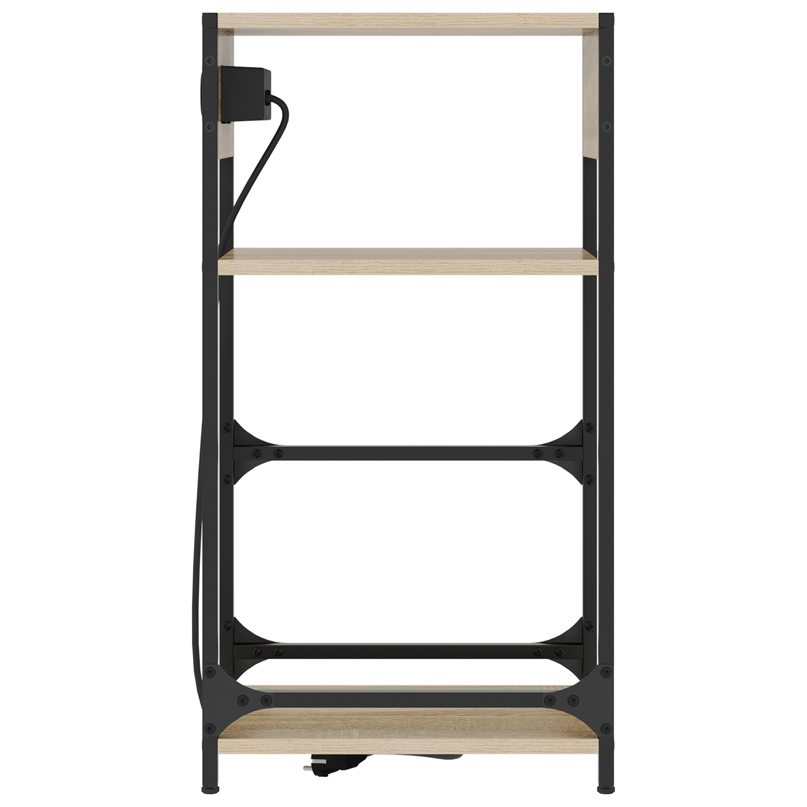 859571 7 Dulap de noapte Stejar sonoma 40 x 27 x 76 cm Lemn compozit Dulap de noapte Stejar sonoma 40 x 27 x 76 cm Lemn compozit - imagine 7