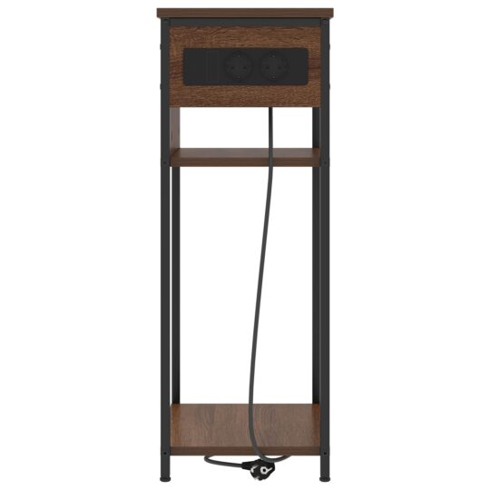 859579 6 Dulap de noapte Stejar brun 41 x 28 x 76 cm Lemn compozit 859579 6