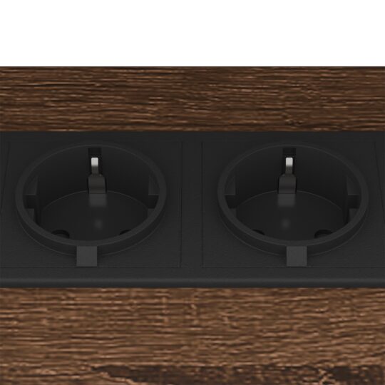 859588 8 Noptieră Stejar brun 38 x 30 x 48 cm Lemn compozit 859588 8