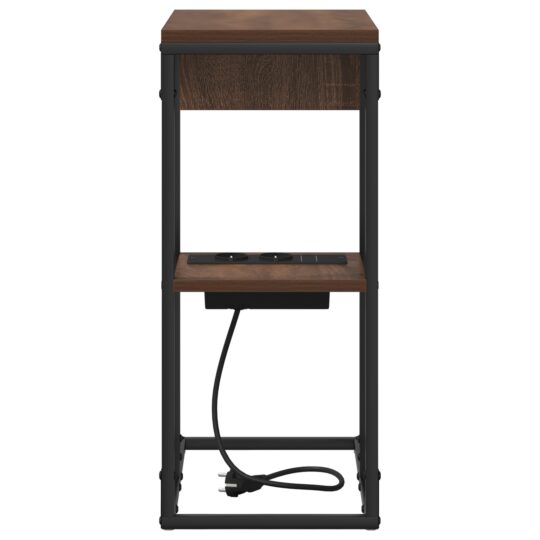 859594 6 Noptieră Stejar brun 41.5 x 26 x 60.5 cm Lemn compozit 859594 6