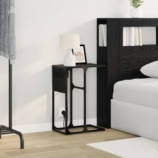 859600 5 Noptieră Stejar negru Lemn compozit 859600 5