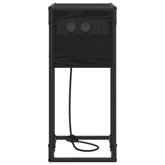 859600 6 Noptieră Stejar negru Lemn compozit 859600 6