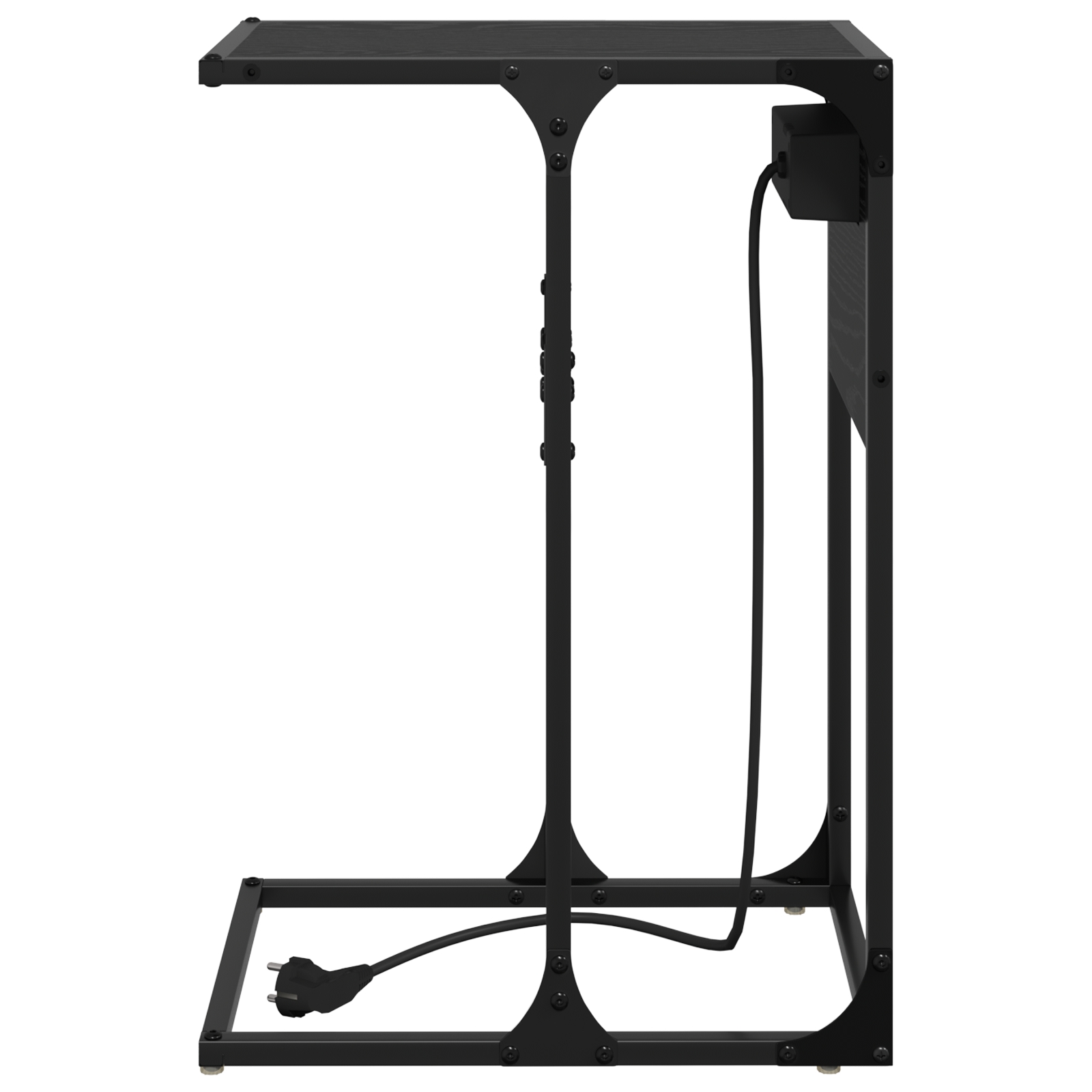 859600 7 Noptieră Stejar negru Lemn compozit Noptieră Stejar negru Lemn compozit - imagine 7