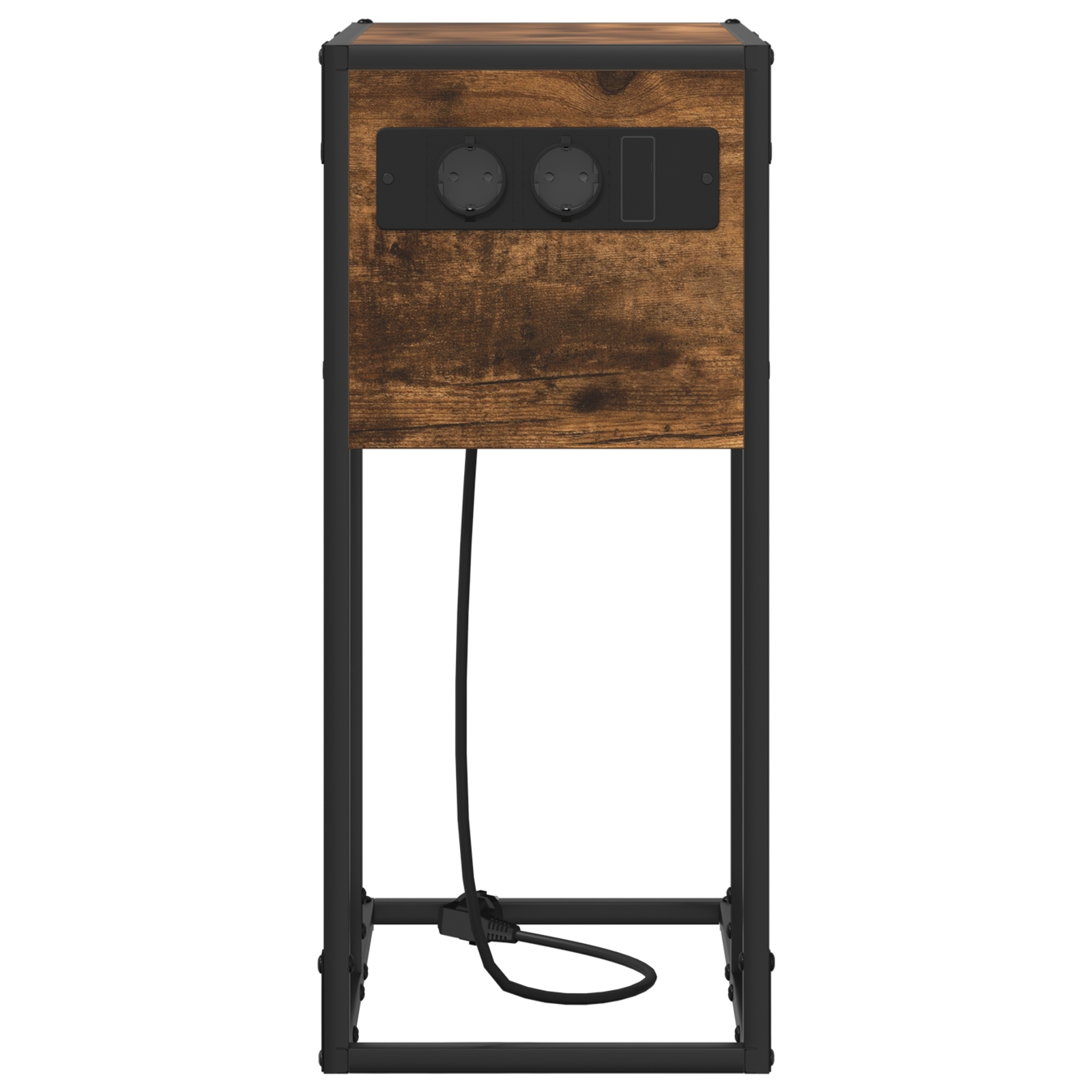 859602 6 Noptieră Stejar afumat Lemn compozit Noptieră Stejar afumat Lemn compozit - imagine 6