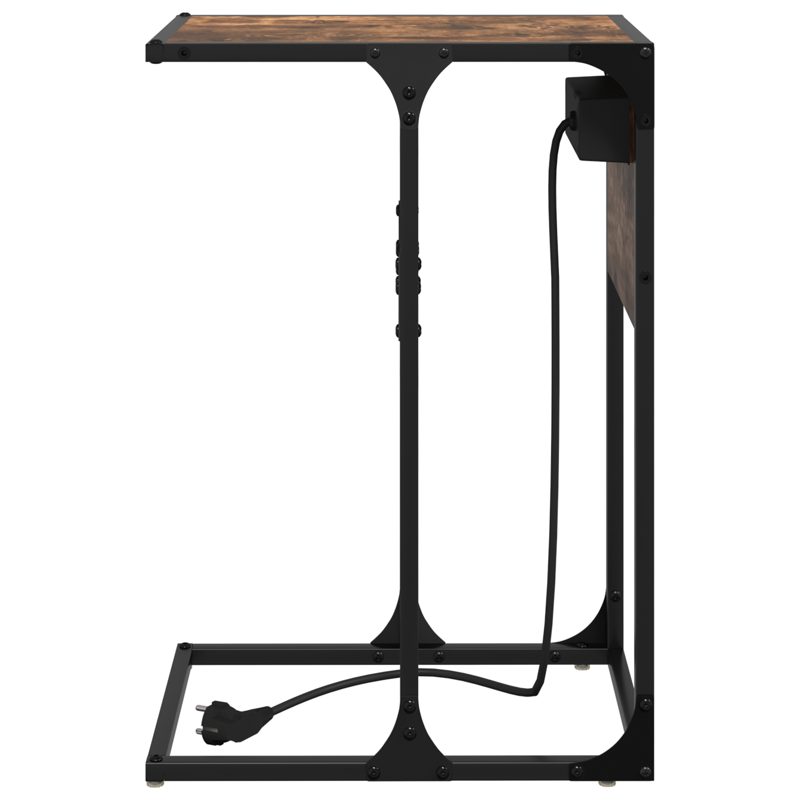 859602 7 Noptieră Stejar afumat Lemn compozit Noptieră Stejar afumat Lemn compozit - imagine 7