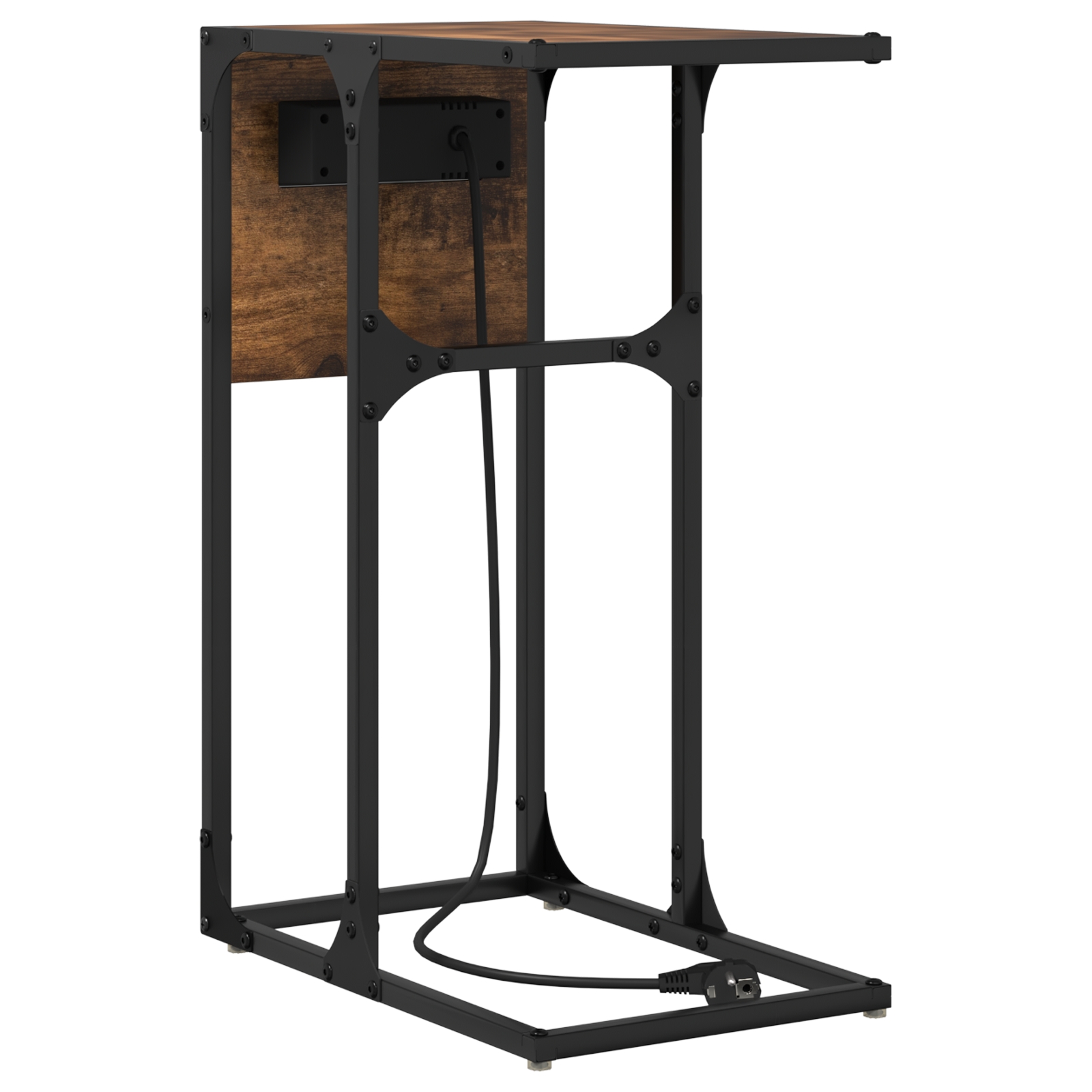 859602 8 Noptieră Stejar afumat Lemn compozit Noptieră Stejar afumat Lemn compozit - imagine 8