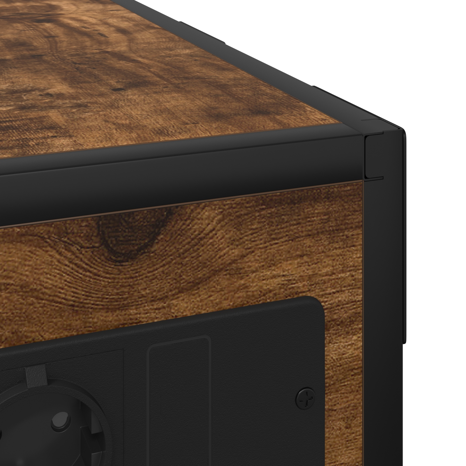 859602 9 Noptieră Stejar afumat Lemn compozit Noptieră Stejar afumat Lemn compozit - imagine 9