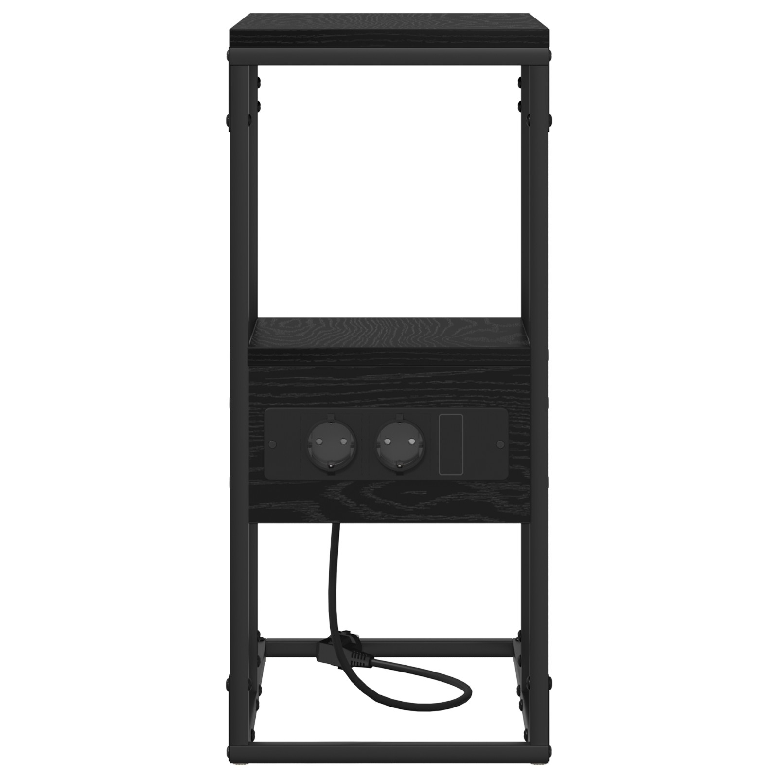 859605 6 Dulap de noapte Stejar negru 41.5 x 26 x 60.5 cm Lemn compozit Dulap de noapte Stejar negru 41.5 x 26 x 60.5 cm Lemn compozit - imagine 6