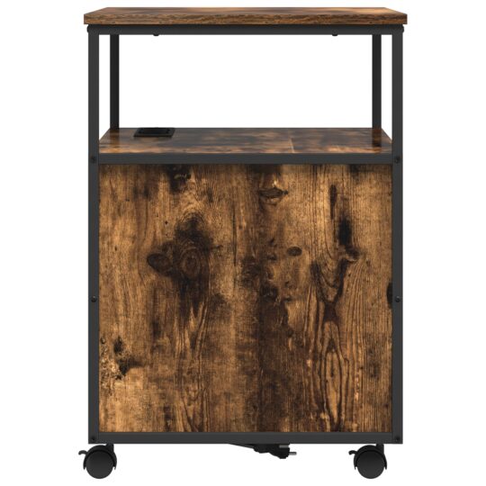 859832 6 Birou cu Stație de Încărcare Stejar afumat 61 x 46 x 67 cm 859832 6