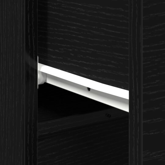 862773 12 Bufeturi 2 pcs Stejar negru 30 x 30 x 70 cm Lemn compozit 862773 12