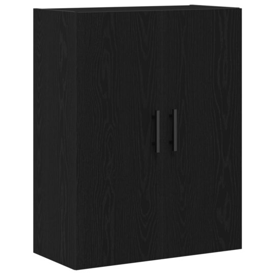 Alternative view of Cabinet suspendat Stejar negru 69.5 x 34 x 90 cm Lemn compozit