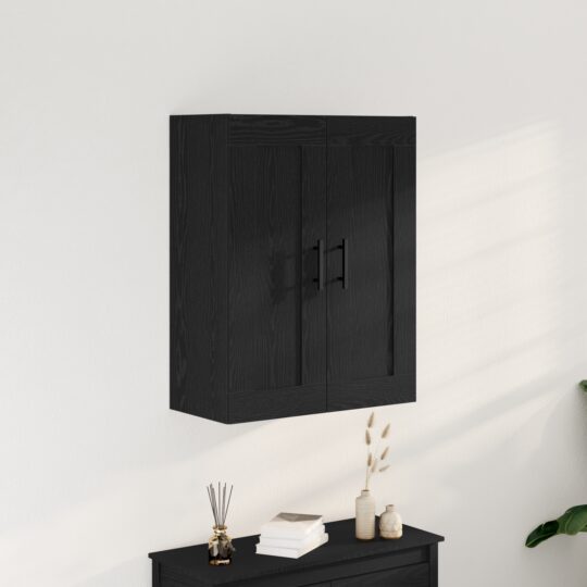 Cabinet suspendat Stejar negru 69.5 x 34 x 90 cm Lemn compozit