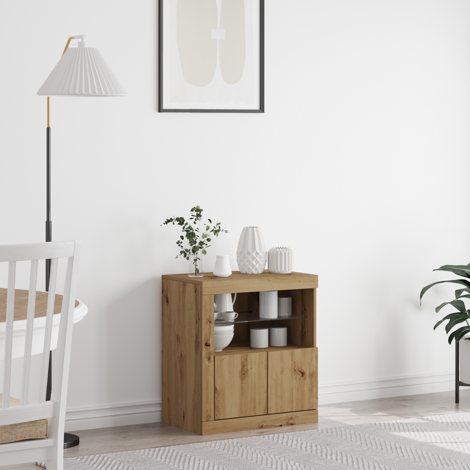 863013 1 Bufet Maro 60.5 x 37 x 67 cm Lemn compozit Bufet Maro 60.5 x 37 x 67 cm Lemn compozit