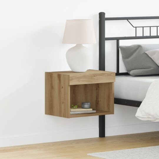 Cabinet TV 2 pcs stejar artizanal 40 x 30 x 30 cm Lemn compozit