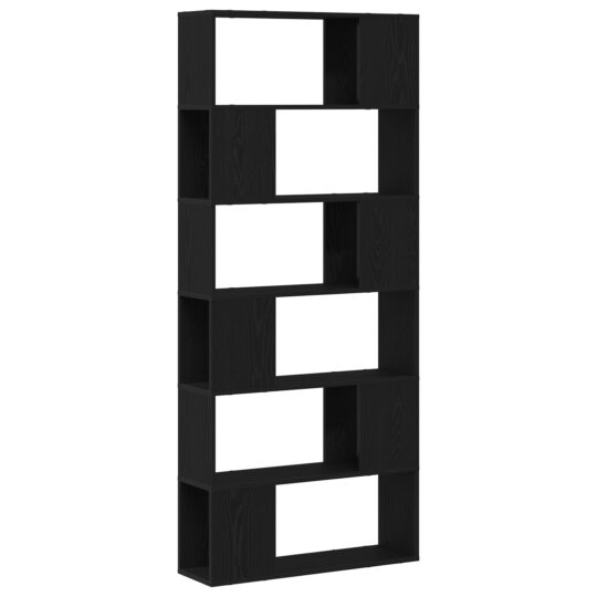 Alternative view of Centru de divertisment Negru 80 x 24 x 186 cm Lemn compozit