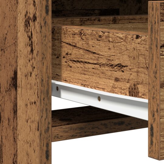 865053 10 Dulap înalt, lemn vechi, 40x41x135 cm, lemn prelucrat 865053 10