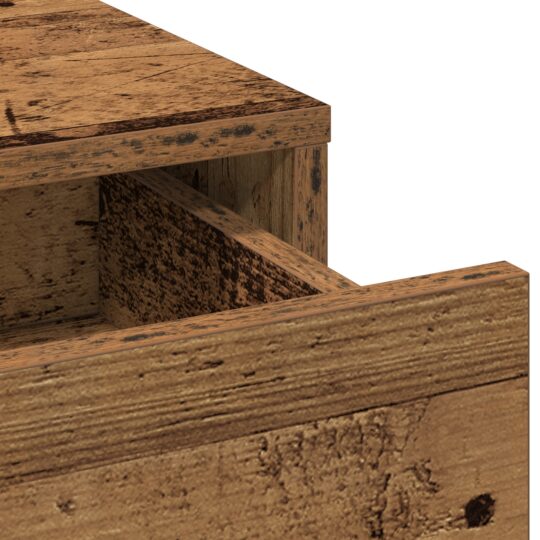 865053 9 Dulap înalt, lemn vechi, 40x41x135 cm, lemn prelucrat 865053 9