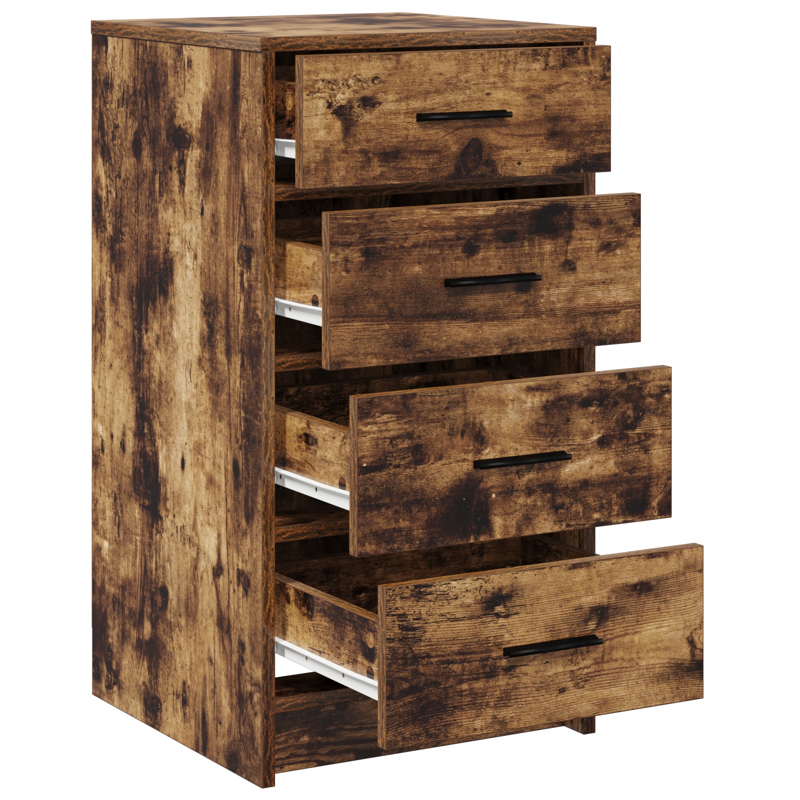 865059 5 Bufet cu sertar Stejar afumat 40 x 41 x 75 cm Lemn compozit Bufet cu sertar Stejar afumat 40 x 41 x 75 cm Lemn compozit - imagine 5