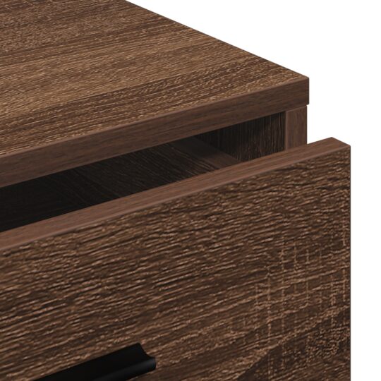 865061 10 Bufet cu sertar Stejar brun 40 x 41 x 75 cm Lemn compozit 865061 10