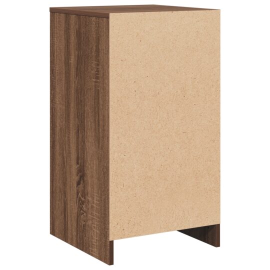 865061 6 Bufet cu sertar Stejar brun 40 x 41 x 75 cm Lemn compozit 865061 6