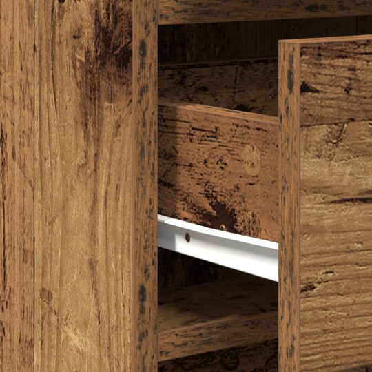 865062 9 Bufet cu sertar Lemn vechi 40 x 41 x 75 cm Lemn compozit 865062 9