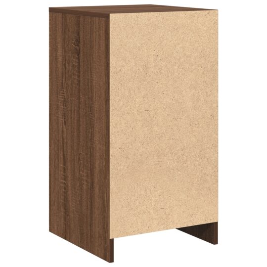 865070 6 Bufet cu sertar Stejar brun 40 x 40.5 x 75 cm Lemn compozit 865070 6