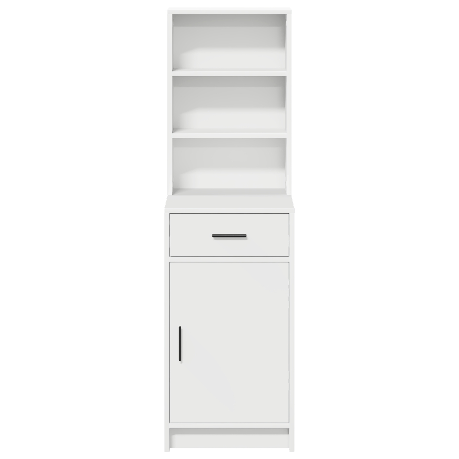 865073 6 Bufet cu sertar Alb 40 x 40.5 x 135 cm Lemn compozit Bufet cu sertar Alb 40 x 40.5 x 135 cm Lemn compozit - imagine 6