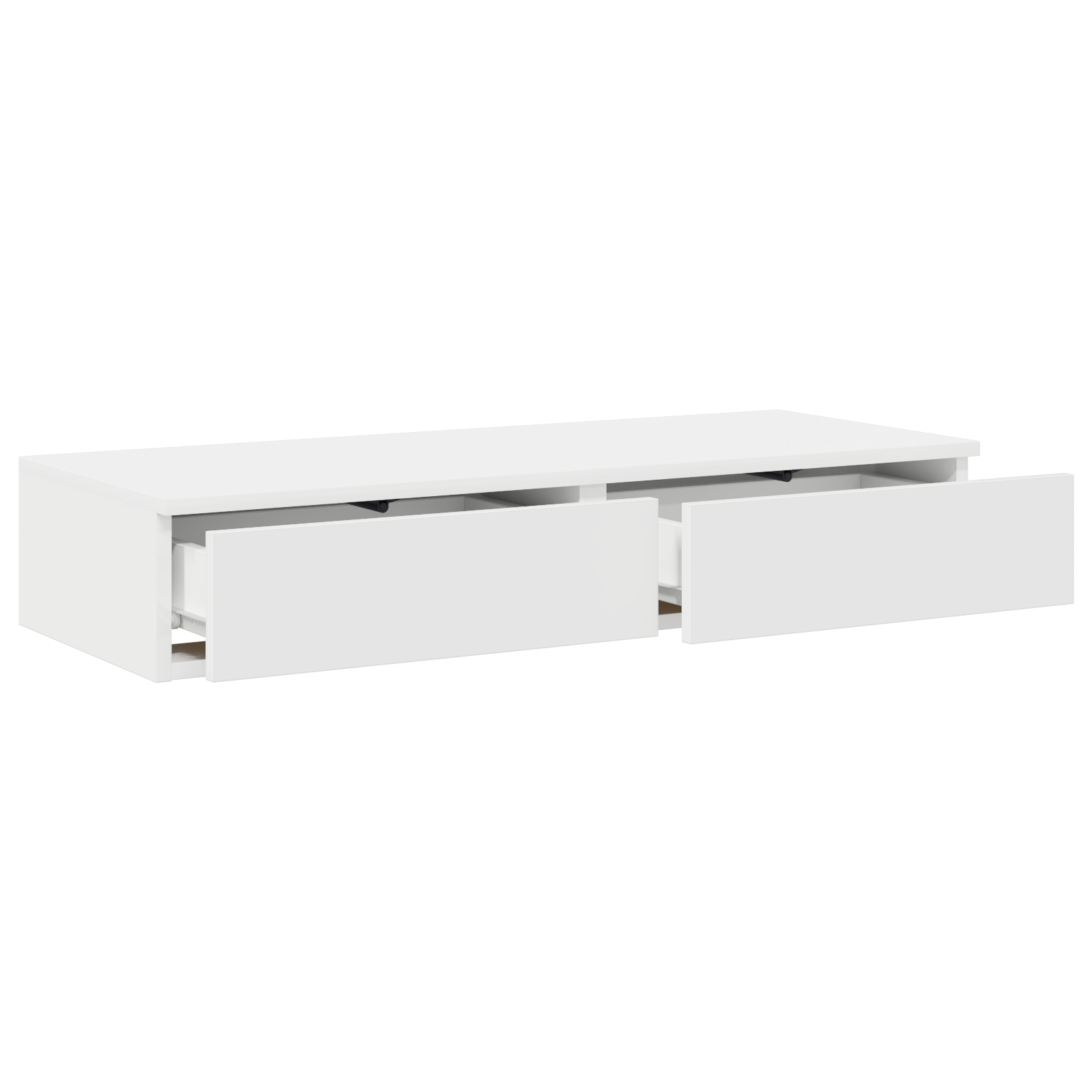 866923 5 Sertare pentru pat Alb 80 x 36.5 x 16.5 cm Lemn compozit Sertare pentru pat Alb 80 x 36.5 x 16.5 cm Lemn compozit - imagine 5