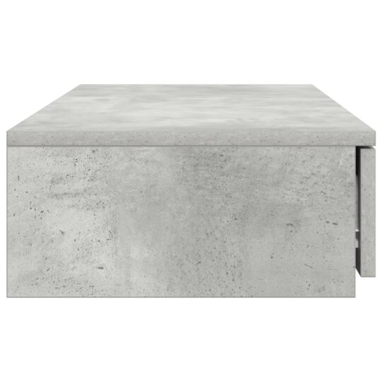 866926 7 Sertare pentru pat Gri beton 80 x 36.5 x 16.5 cm Lemn compozit 866926 7