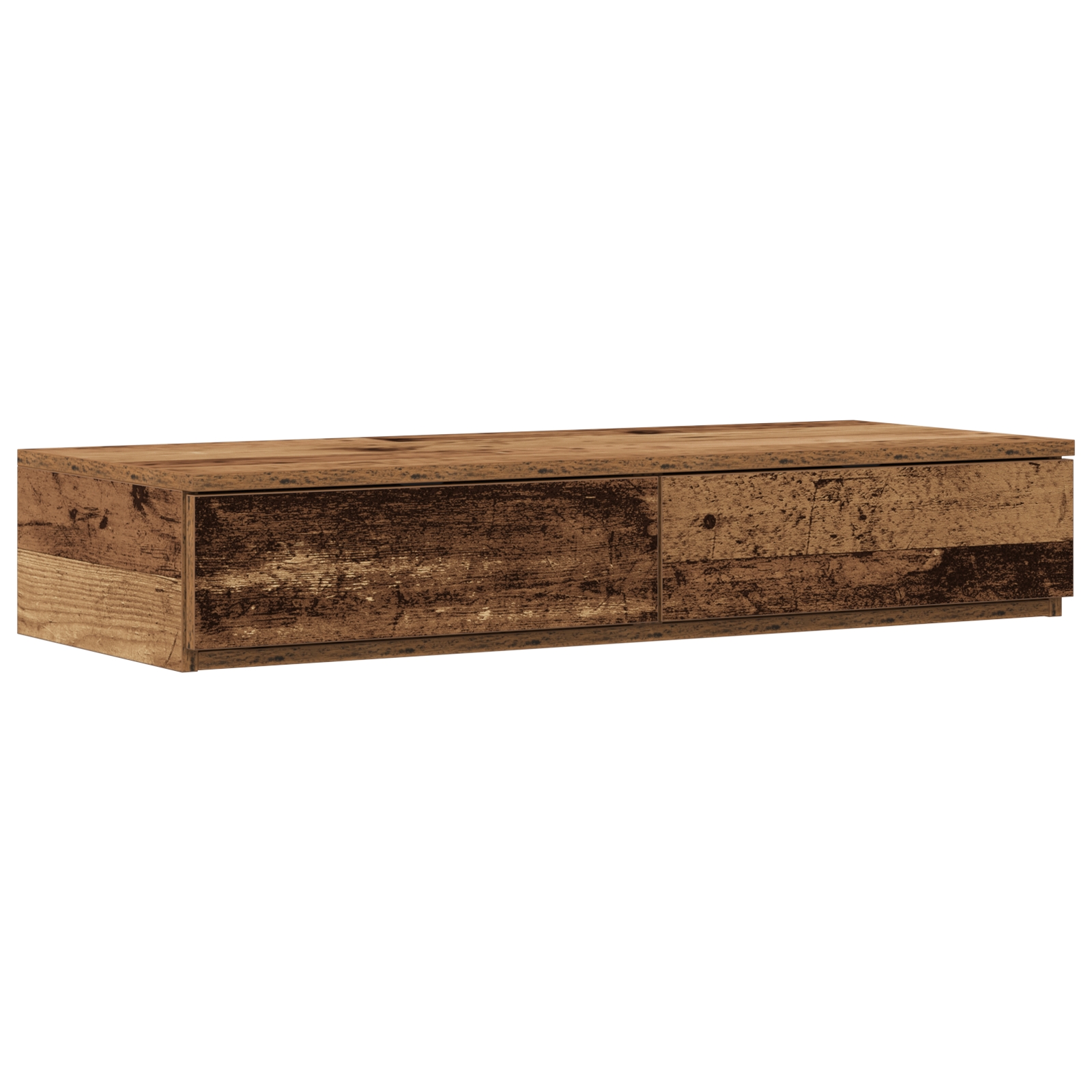 866937 2 Sertare pentru pat Lemn vechi 90 x 36.5 x 16.5 cm Lemn compozit Sertare pentru pat Lemn vechi 90 x 36.5 x 16.5 cm Lemn compozit - imagine 2