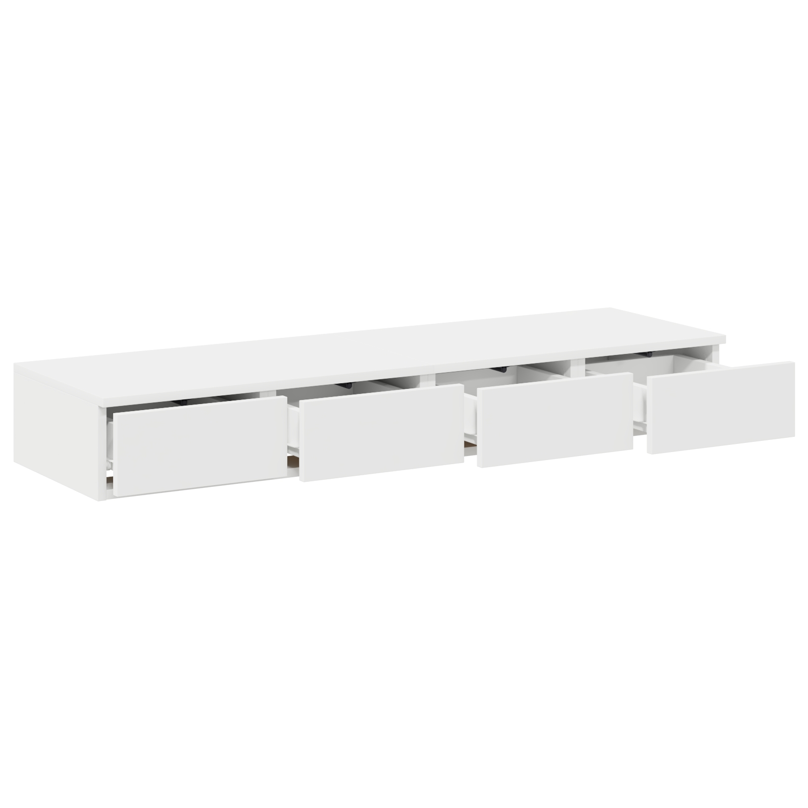 866939 5 Sertare pentru pat Alb 120 x 36.5 x 16.5 cm Lemn compozit Sertare pentru pat Alb 120 x 36.5 x 16.5 cm Lemn compozit - imagine 5