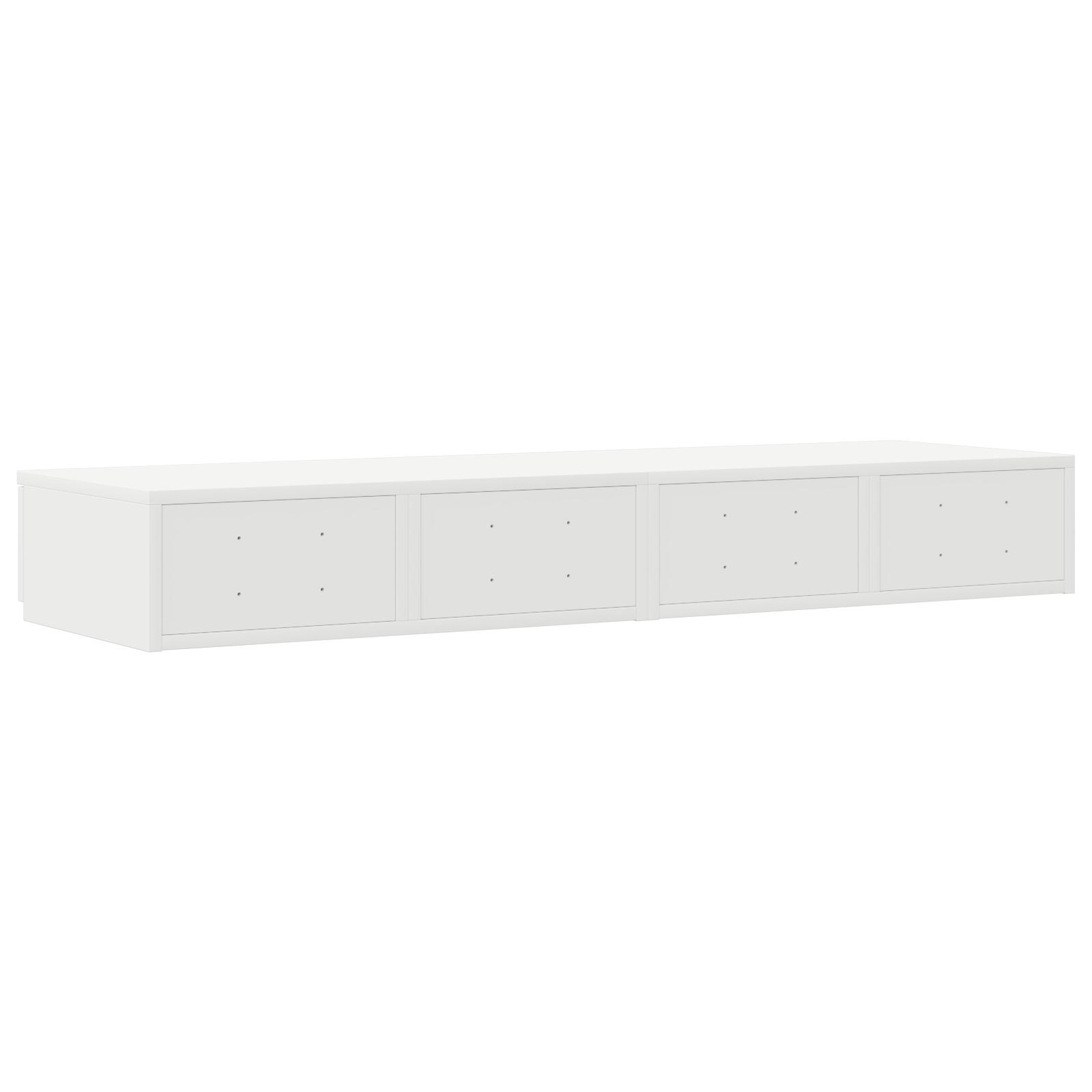 866939 8 Sertare pentru pat Alb 120 x 36.5 x 16.5 cm Lemn compozit Sertare pentru pat Alb 120 x 36.5 x 16.5 cm Lemn compozit - imagine 8
