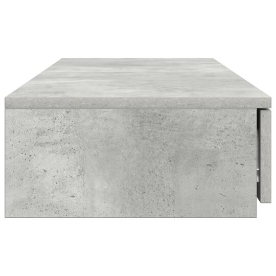 866942 7 Sertare pentru pat Gri beton 120 x 36.5 x 16.5 cm Lemn compozit 866942 7