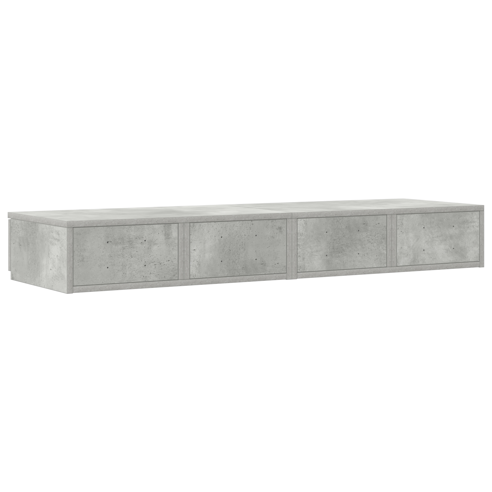 866942 8 Sertare pentru pat Gri beton 120 x 36.5 x 16.5 cm Lemn compozit Sertare pentru pat Gri beton 120 x 36.5 x 16.5 cm Lemn compozit - imagine 8